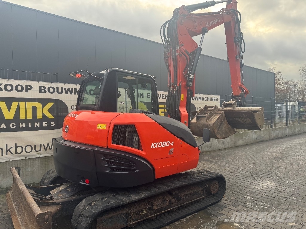 Kubota KX 080-4 Малые экскаваторы 7т-12т