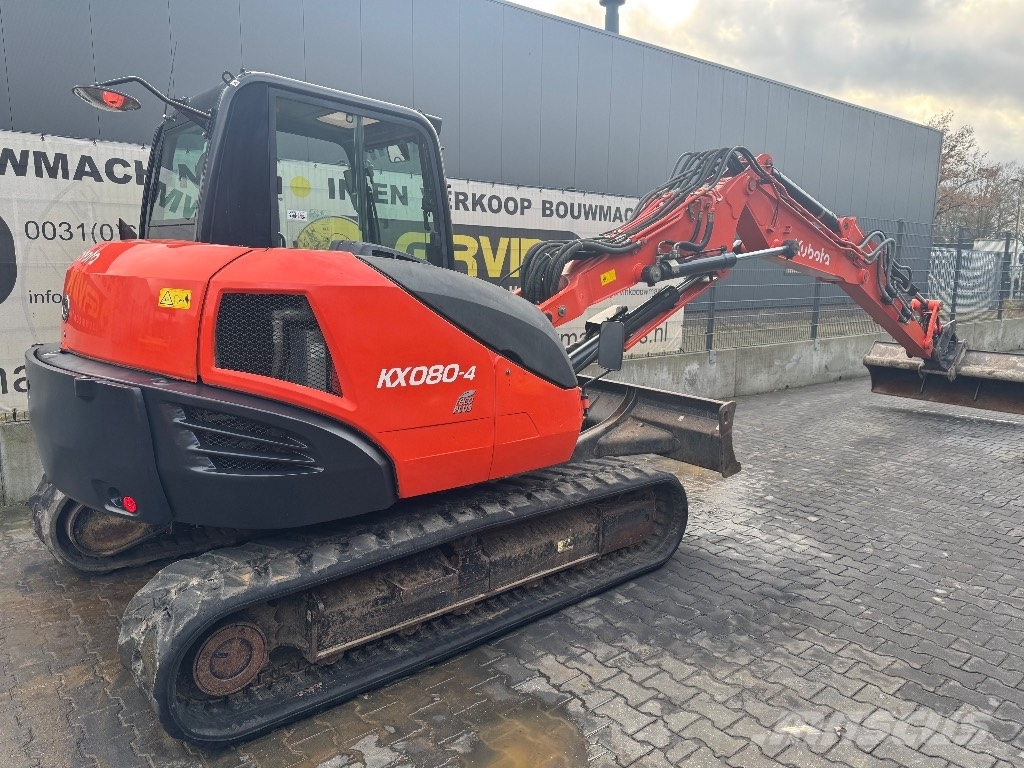 Kubota KX 080-4 Малые экскаваторы 7т-12т