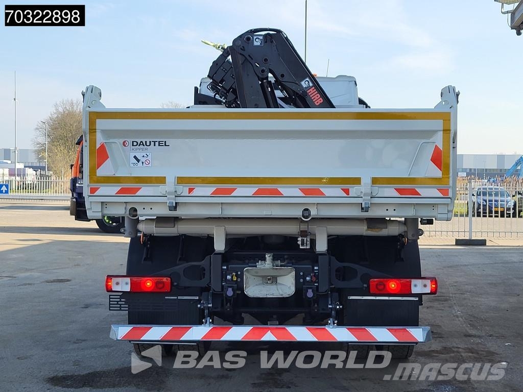 Renault C 430 4X2 NEW! HIAB X-Hiduo 138 Crane 6m3 Dautel 3 Savivarčių priekabų vilkikai