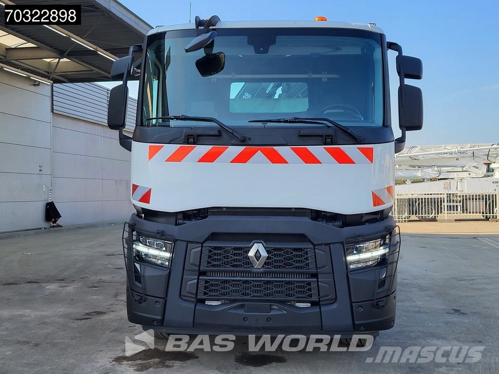 Renault C 430 4X2 NEW! HIAB X-Hiduo 138 Crane 6m3 Dautel 3 Savivarčių priekabų vilkikai