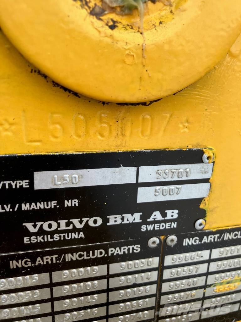 Volvo BM L 50 Chargeur frontal, fourche