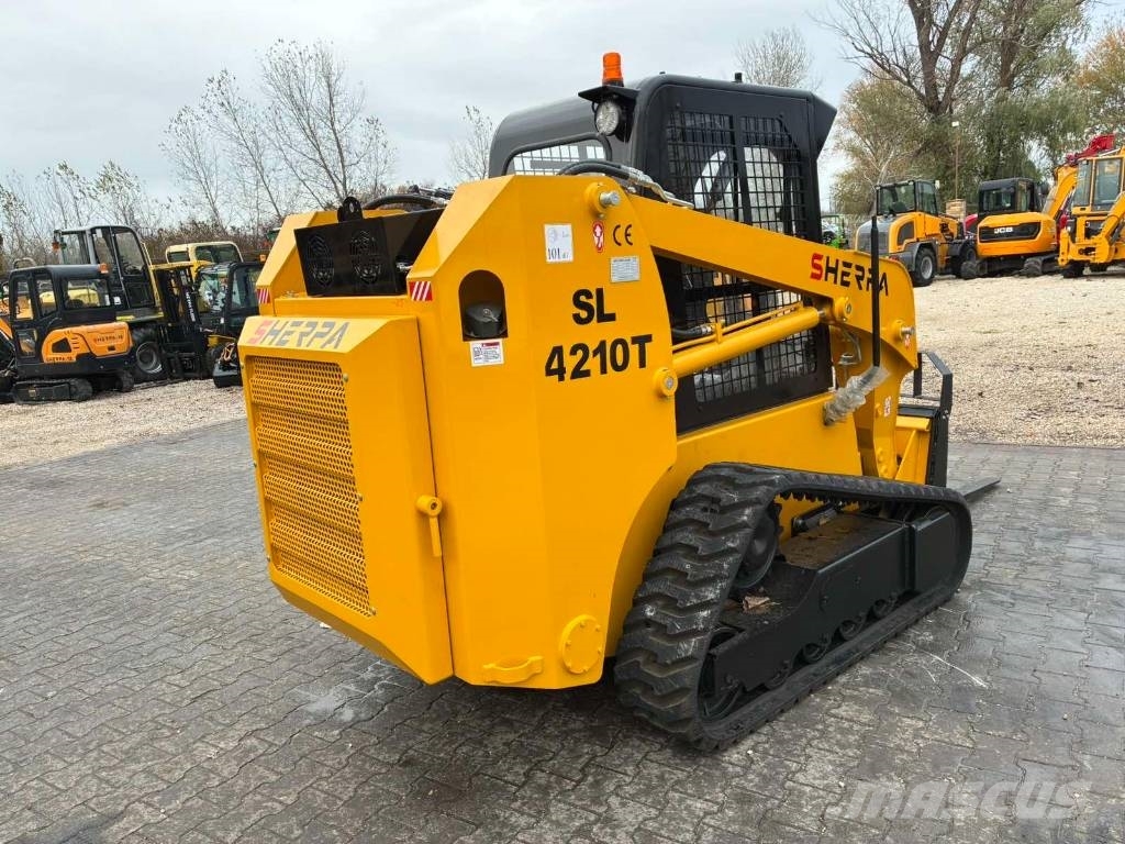 Sherpa SL 4210T gumihevederes csúszókormányzású rakodó Pás Carregadoras de rastos