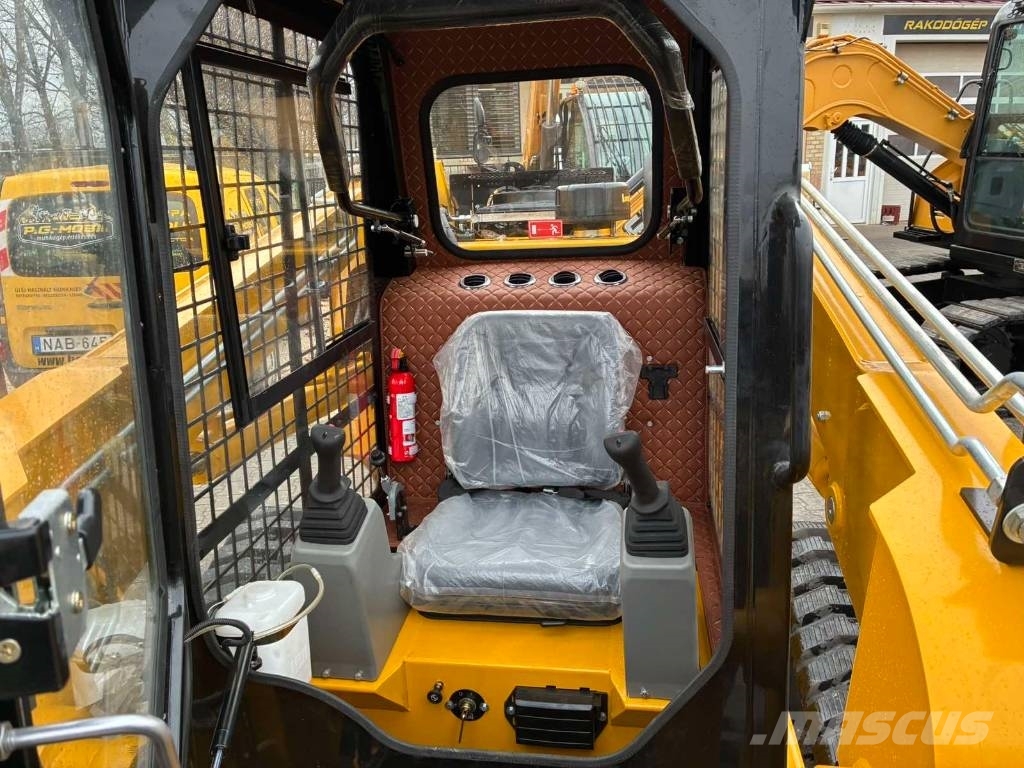 Sherpa SL 4210T gumihevederes csúszókormányzású rakodó Pás Carregadoras de rastos