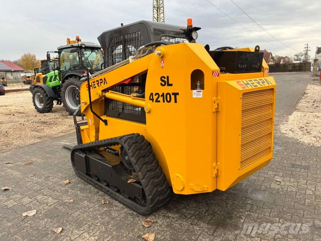 Sherpa SL 4210T gumihevederes csúszókormányzású rakodó Pás Carregadoras de rastos