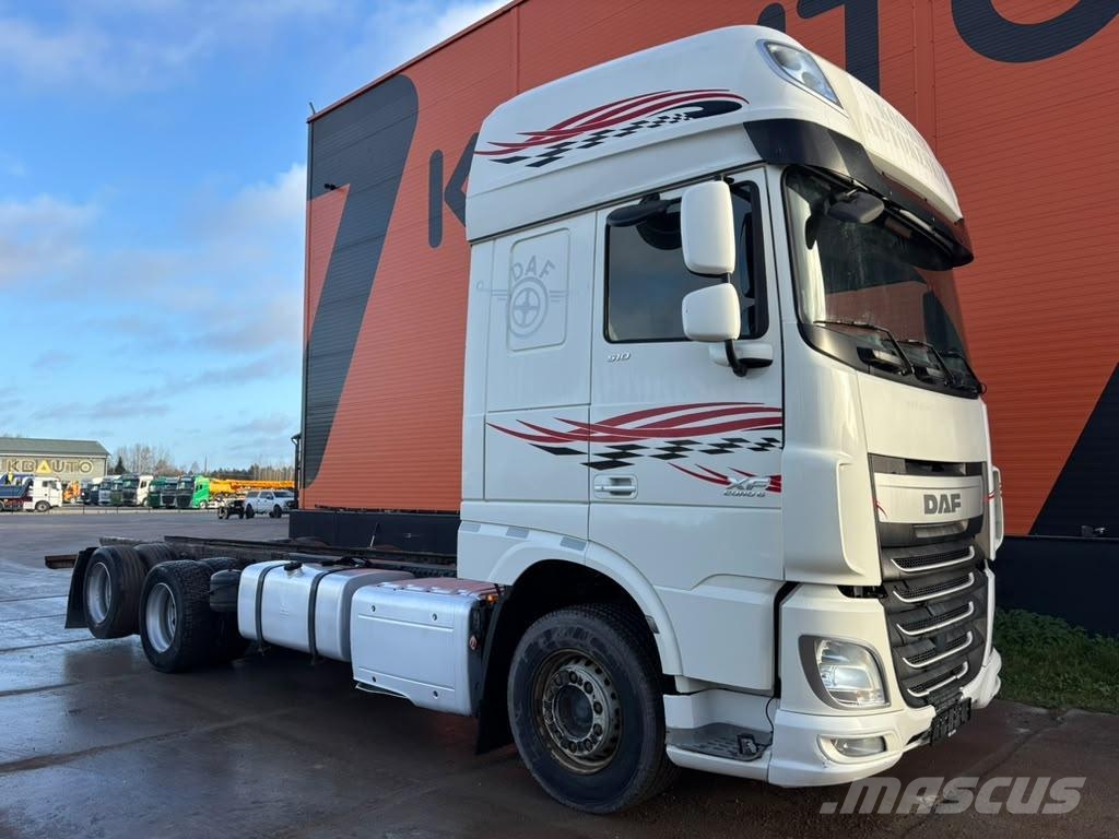 DAF XF 510 6x2 CHASSIS L=7687 mm شاحنات بمقصورة وهيكل