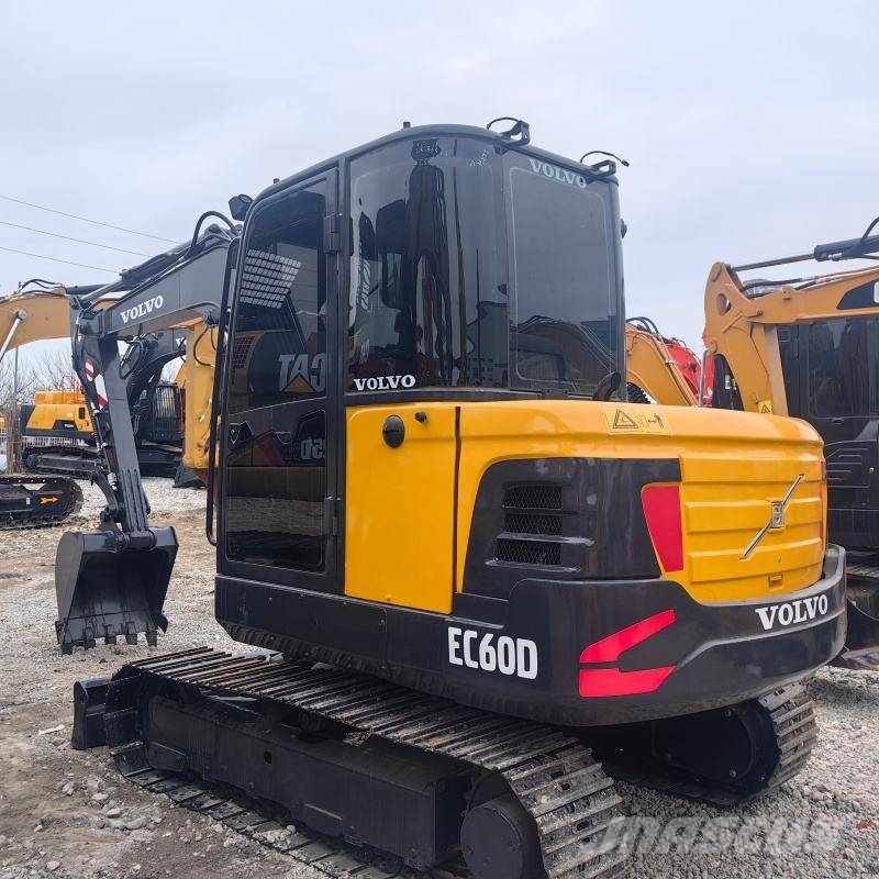 Volvo EC 60 D Mini ekskavatörler, 7 tona dek