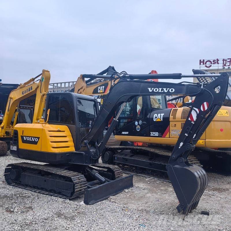 Volvo EC 60 D Mini ekskavatörler, 7 tona dek