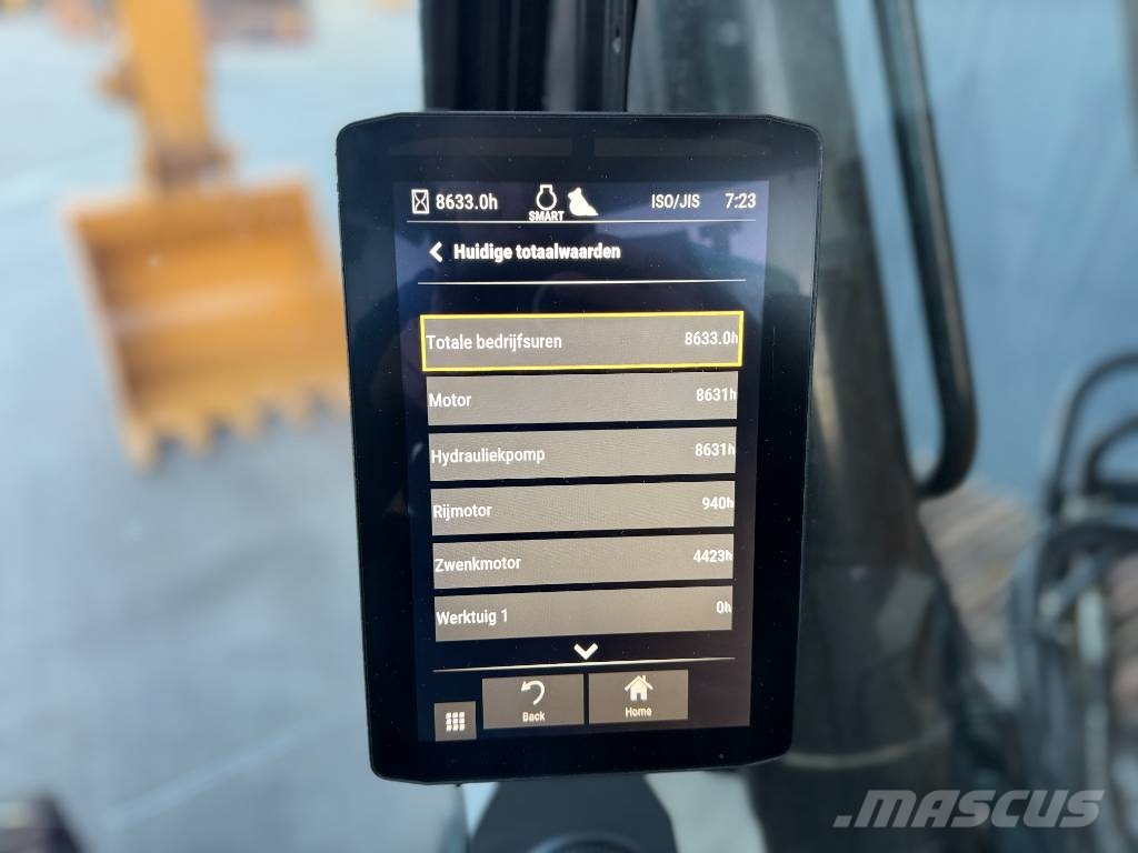 CAT 330 07B Paletli ekskavatörler
