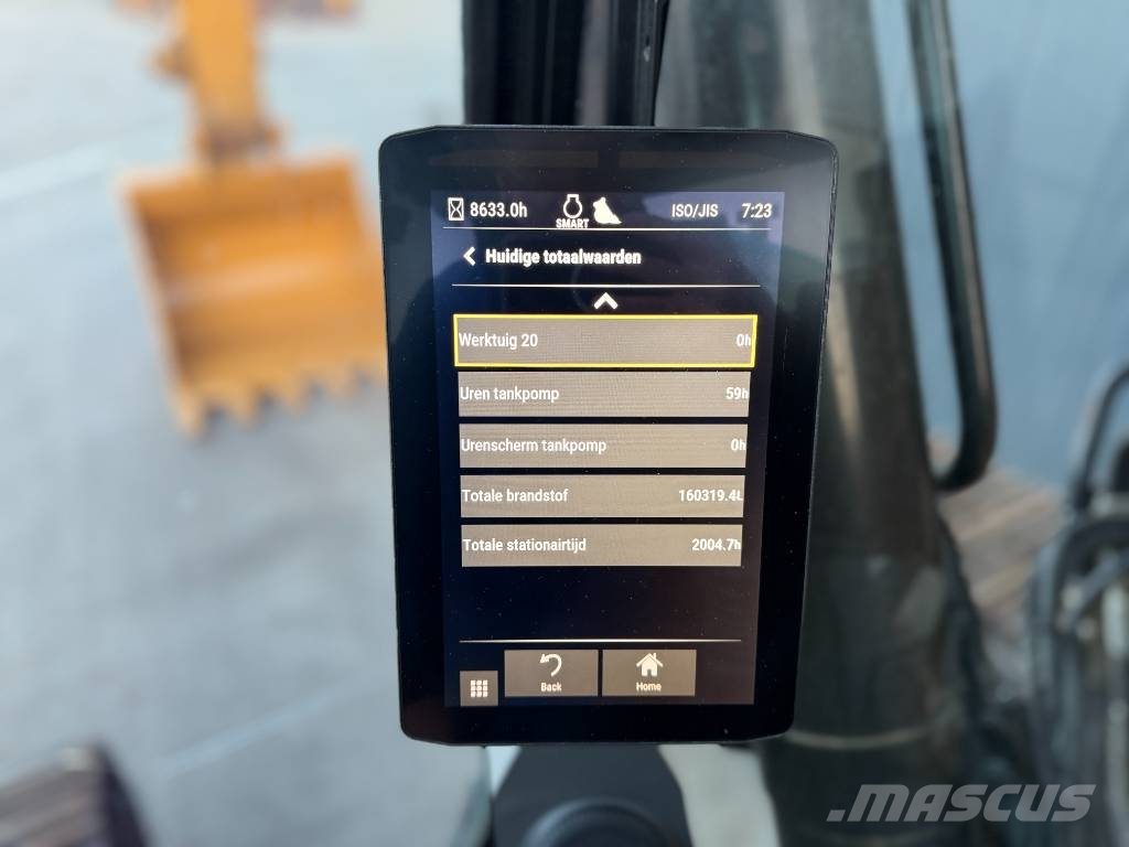 CAT 330 07B Paletli ekskavatörler