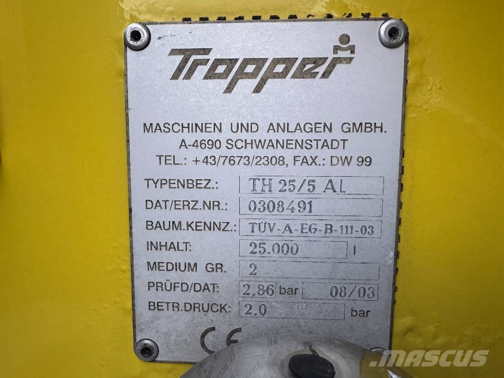 MAN TGS 26.440 Silo 5 Kammern Retarder Kompresor Top 기타 트럭