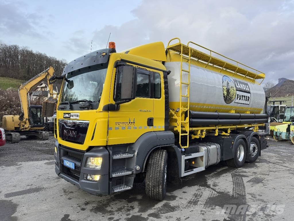MAN TGS 26.440 Silo 5 Kammern Retarder Kompresor Top 기타 트럭