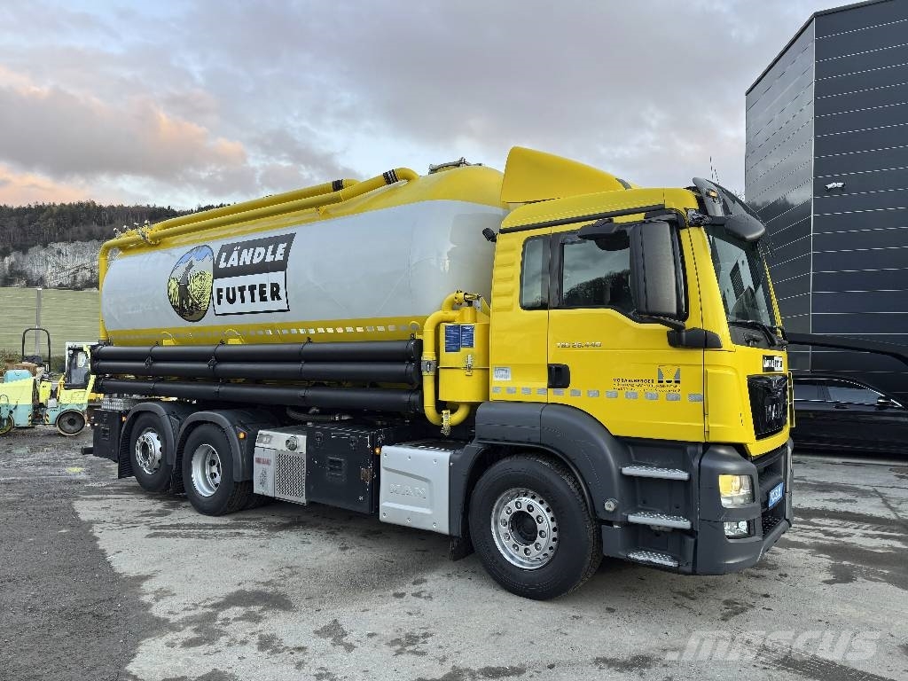 MAN TGS 26.440 Silo 5 Kammern Retarder Kompresor Top 기타 트럭
