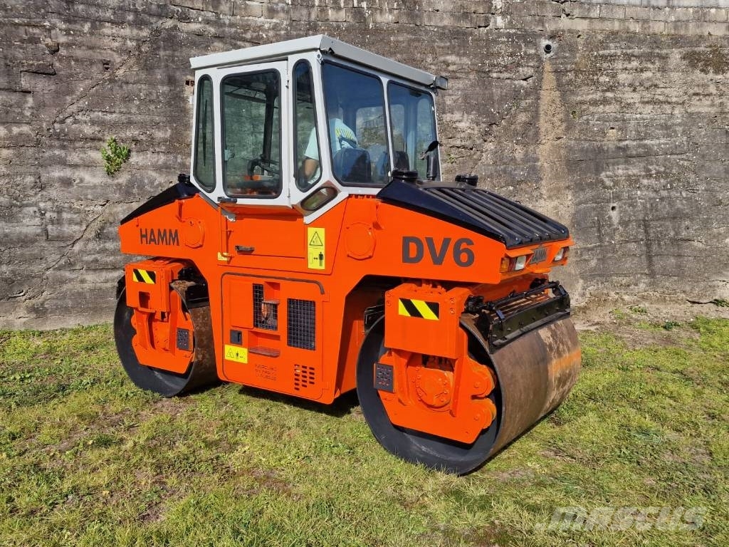 Hamm DV 6 Porinių būgnų volai
