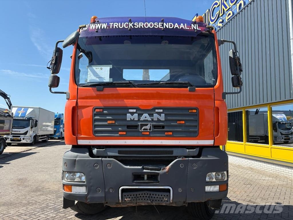 MAN TGA 26.360 + 6X4 + HOOK ARM SYSTEM + MANUAL + BIG 吊鉤式起重車
