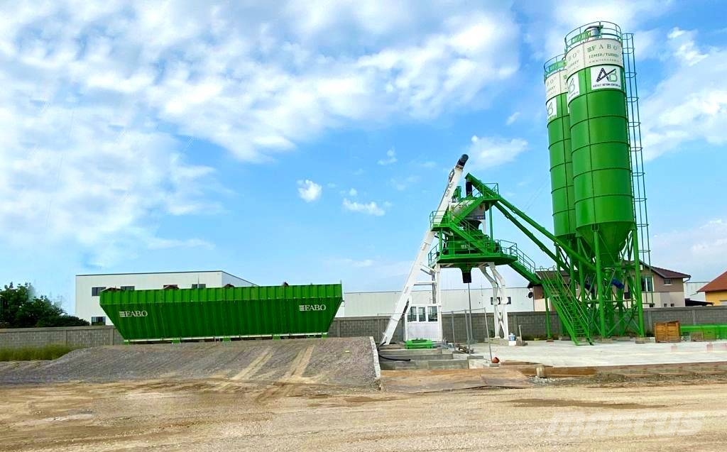 Fabo CENTRALE À BÉTON COMPACTE À GODET 110 M3/H Cementtillverknings fabriker