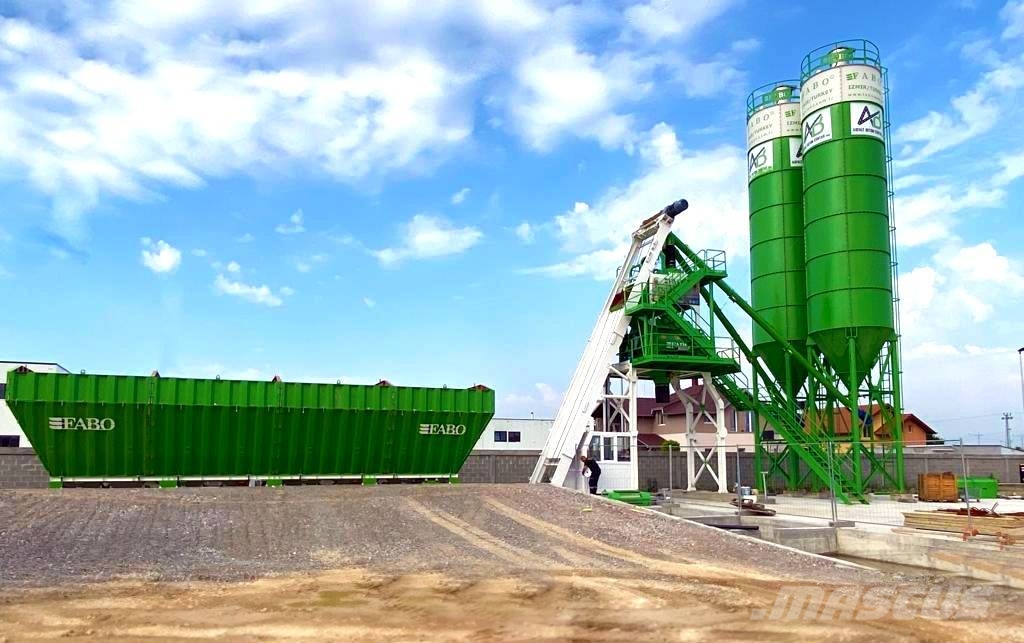 Fabo CENTRALE À BÉTON COMPACTE À GODET 110 M3/H Cementtillverknings fabriker