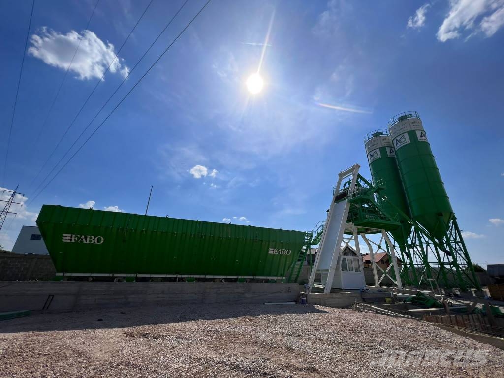 Fabo CENTRALE À BÉTON COMPACTE À GODET 110 M3/H Cementtillverknings fabriker