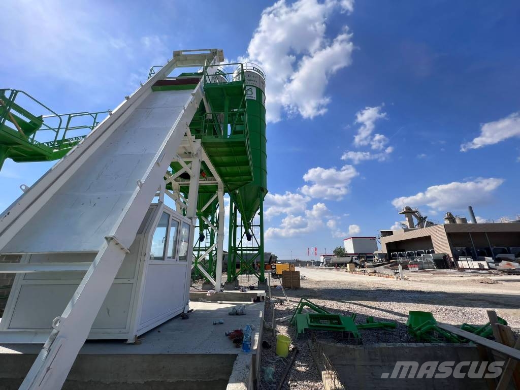 Fabo CENTRALE À BÉTON COMPACTE À GODET 110 M3/H Cementtillverknings fabriker