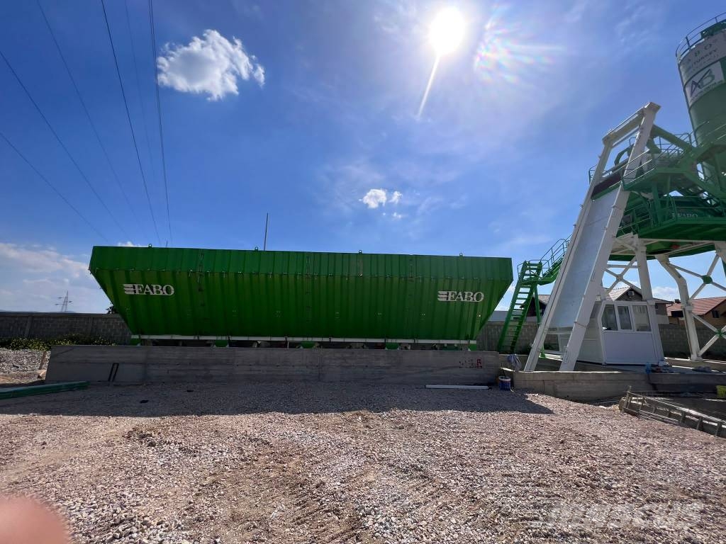Fabo CENTRALE À BÉTON COMPACTE À GODET 110 M3/H Cementtillverknings fabriker