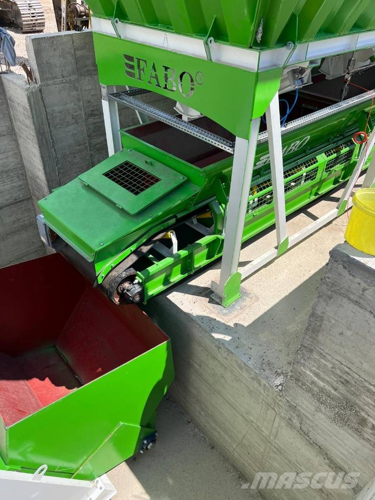 Fabo CENTRALE À BÉTON COMPACTE À GODET 110 M3/H Cementtillverknings fabriker