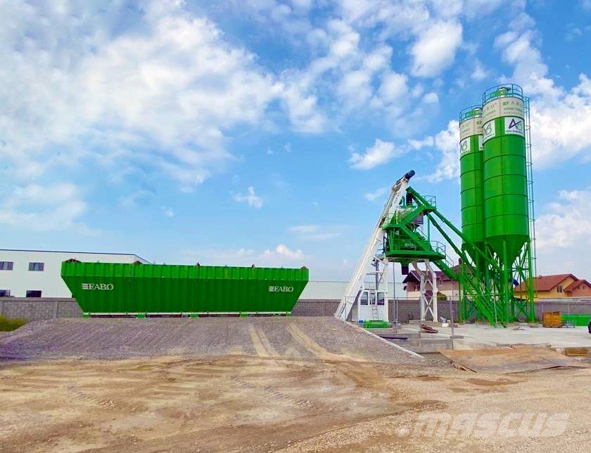 Fabo CENTRALE À BÉTON COMPACTE À GODET 110 M3/H Cementtillverknings fabriker