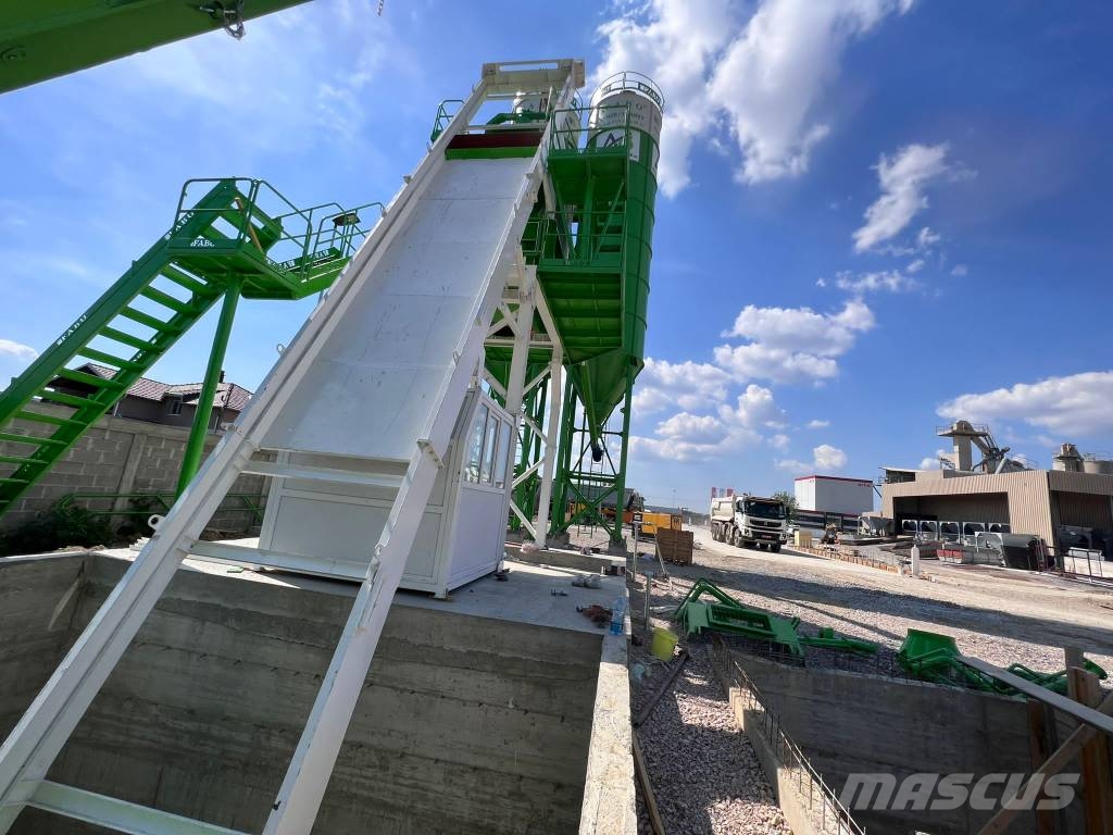Fabo CENTRALE À BÉTON COMPACTE À GODET 110 M3/H Cementtillverknings fabriker