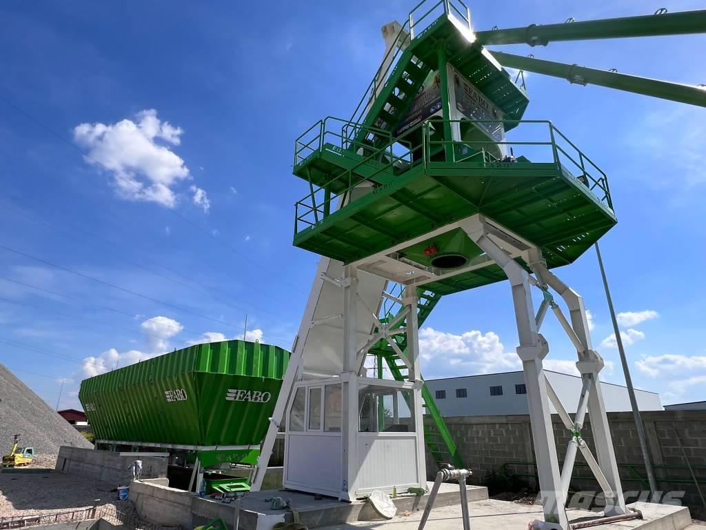 Fabo CENTRALE À BÉTON COMPACTE À GODET 110 M3/H Cementtillverknings fabriker
