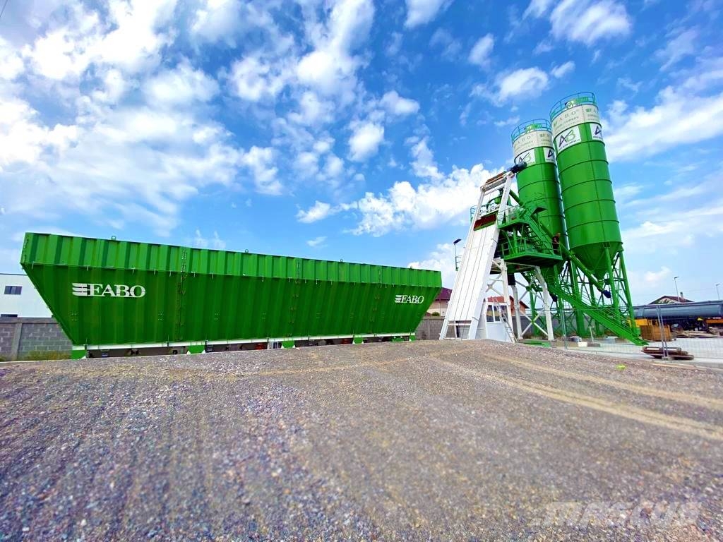 Fabo CENTRALE À BÉTON COMPACTE À GODET 110 M3/H Cementtillverknings fabriker
