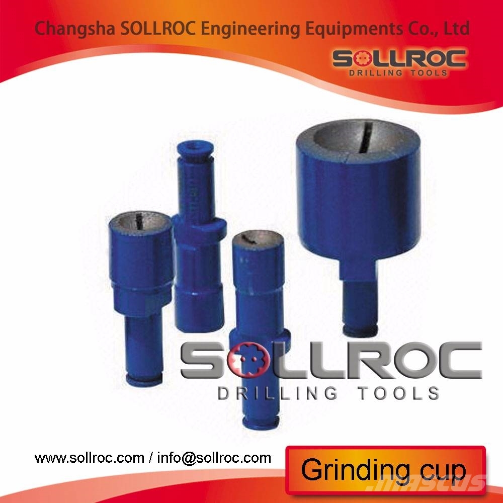 Sollroc button bits grinder machine and grinding cup Комплектуючі і запасні частини для бурових установок