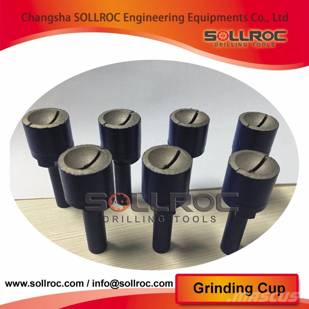 Sollroc button bits grinder machine and grinding cup Комплектуючі і запасні частини для бурових установок