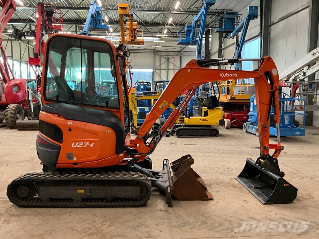 Kubota U 27-4 Mini excavators < 7t