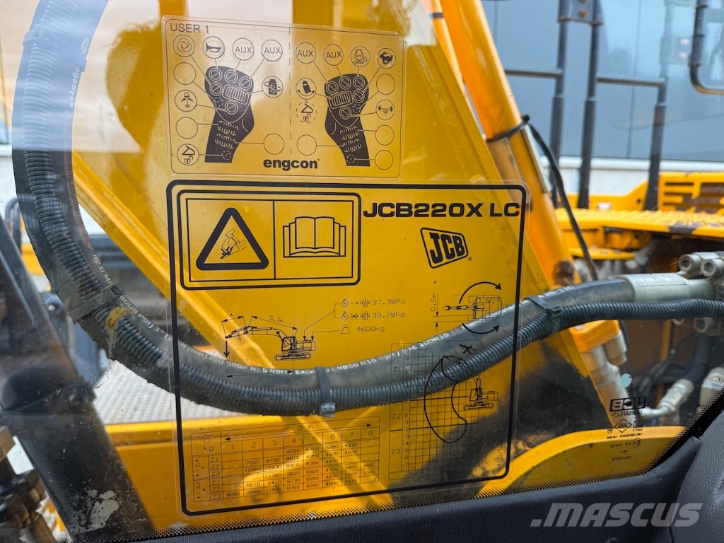 JCB 220 XL 4F - 220X LC - 220XL - 220X L4F Rupsgraafmachines