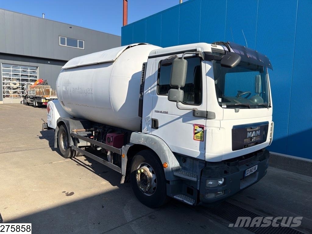 MAN TGM 18 290 EURO 5, Barneoud, 17737L, Handgeschakel Camiones cisterna