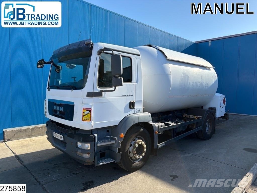 MAN TGM 18 290 EURO 5, Barneoud, 17737L, Handgeschakel Camiones cisterna