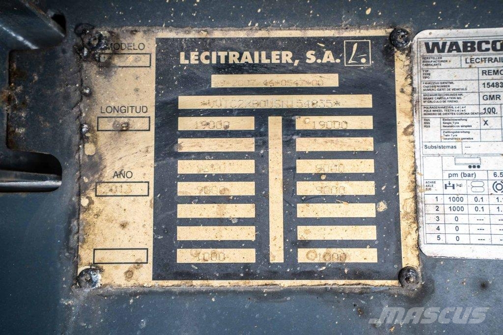 Lecitrailer R2 Curtainsideranhänger