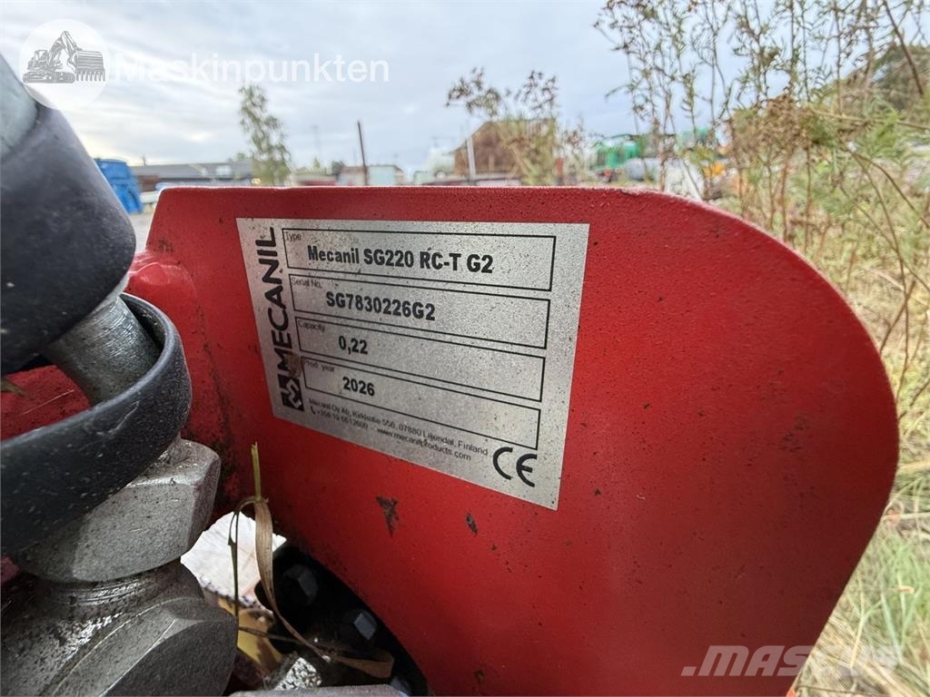 Mecanil SG220 RC-T G2 Kraanade varuosad ja varustus