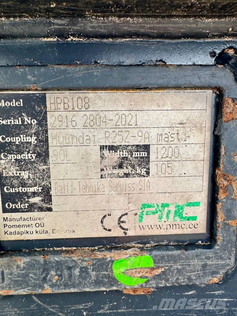 Hyundai R25Z-9AK حفارات صغيرة أقل من 7 طن (حفارات صغيرة)