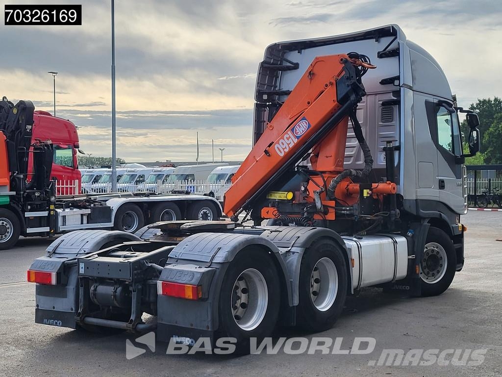 Iveco Stralis 560 Stralis 6X4 HMF1563 K2 Retarder Alcoa' وحدات الجر