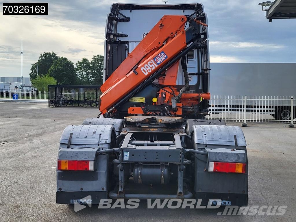Iveco Stralis 560 Stralis 6X4 HMF1563 K2 Retarder Alcoa' وحدات الجر