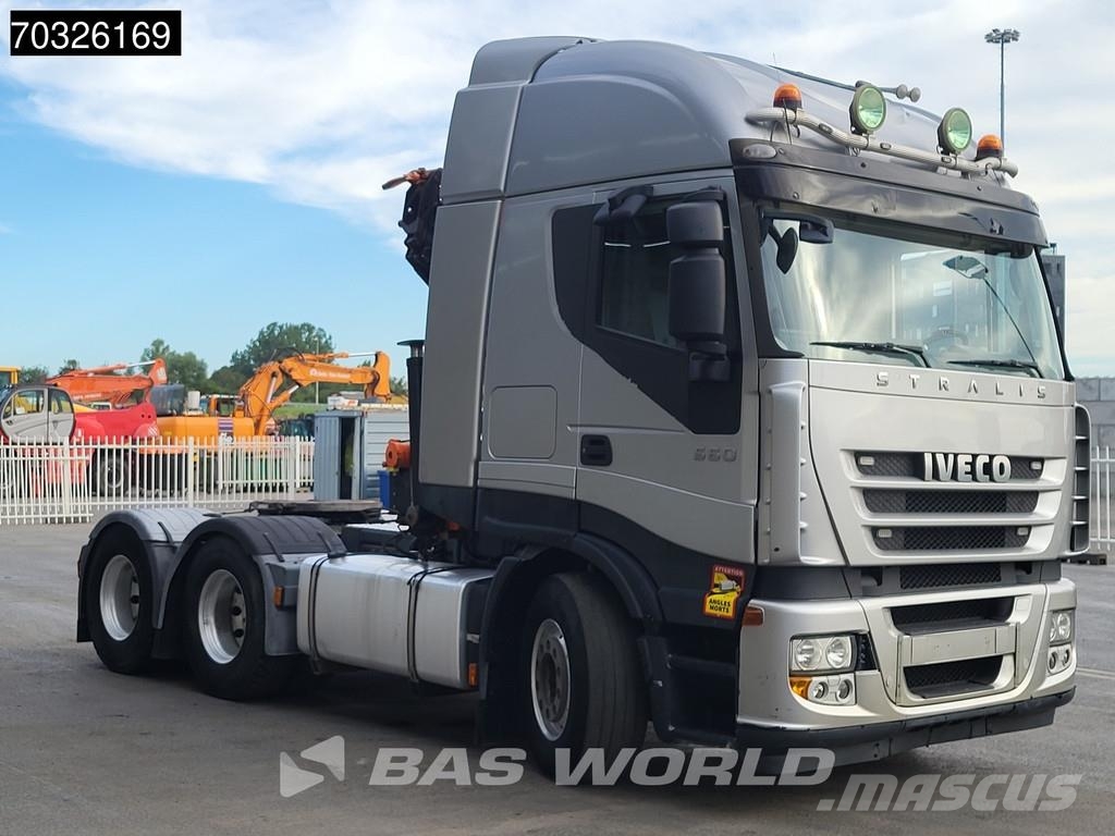 Iveco Stralis 560 Stralis 6X4 HMF1563 K2 Retarder Alcoa' وحدات الجر