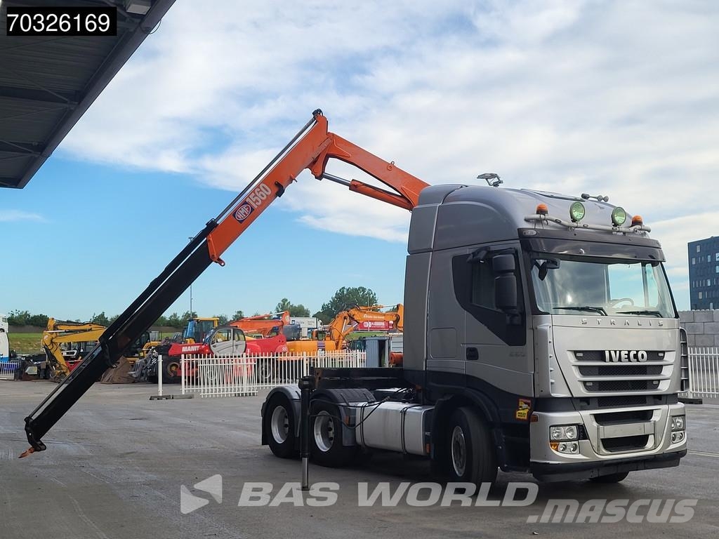 Iveco Stralis 560 Stralis 6X4 HMF1563 K2 Retarder Alcoa' وحدات الجر