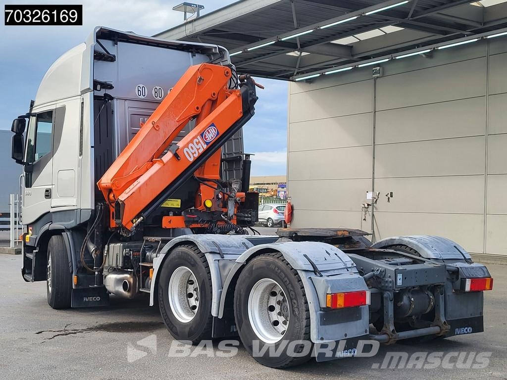 Iveco Stralis 560 Stralis 6X4 HMF1563 K2 Retarder Alcoa' وحدات الجر