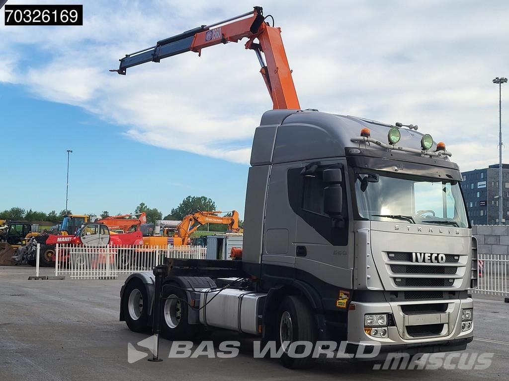 Iveco Stralis 560 Stralis 6X4 HMF1563 K2 Retarder Alcoa' وحدات الجر