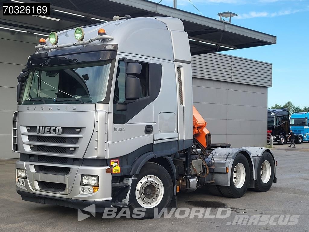 Iveco Stralis 560 Stralis 6X4 HMF1563 K2 Retarder Alcoa' وحدات الجر