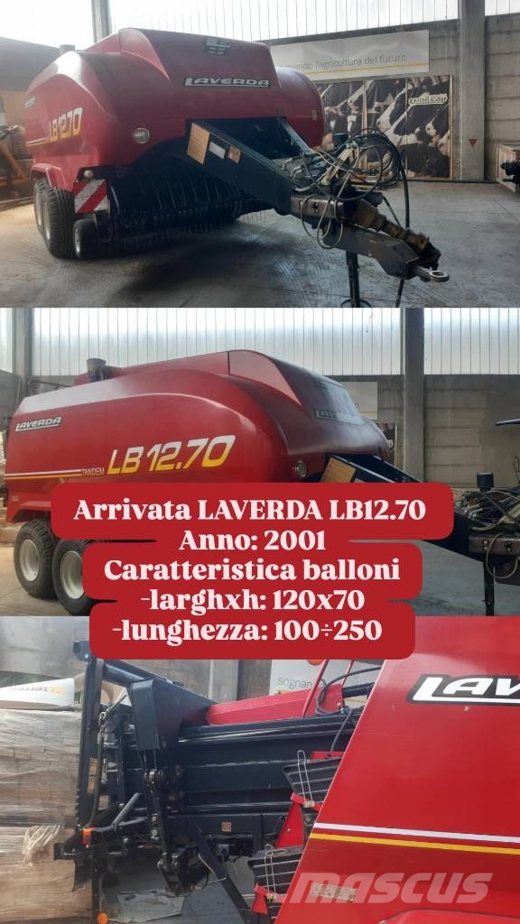 Laverda LB 12-70 Quaderpressen