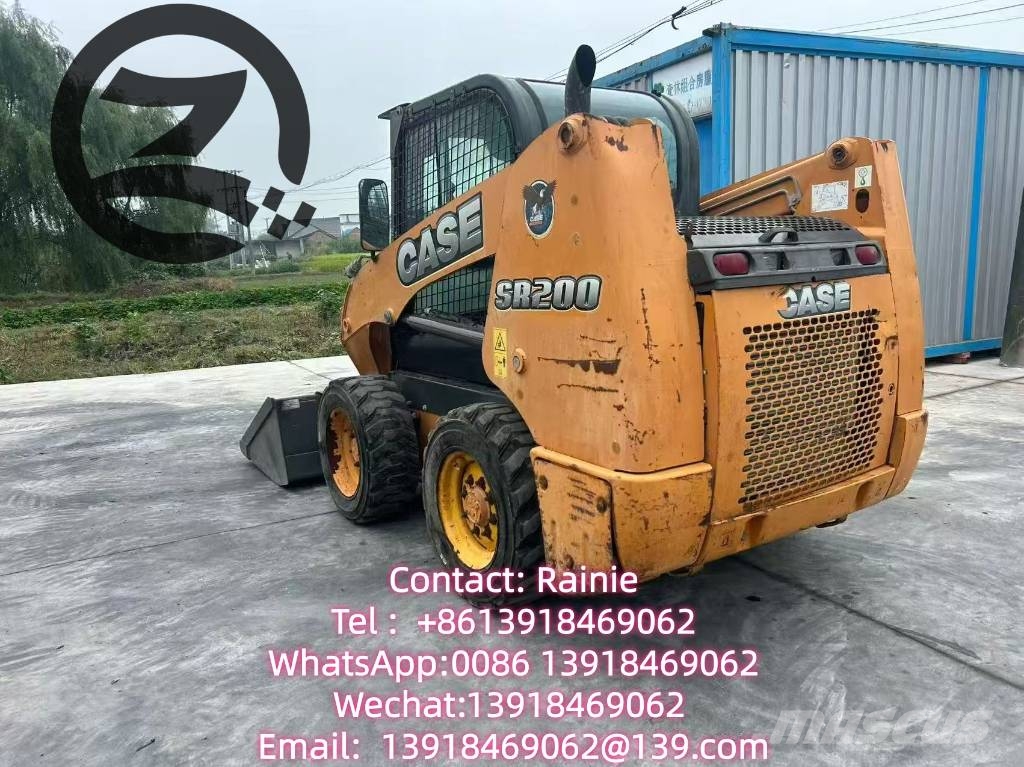 CASE SR 200 Skid steer mini nakladalci