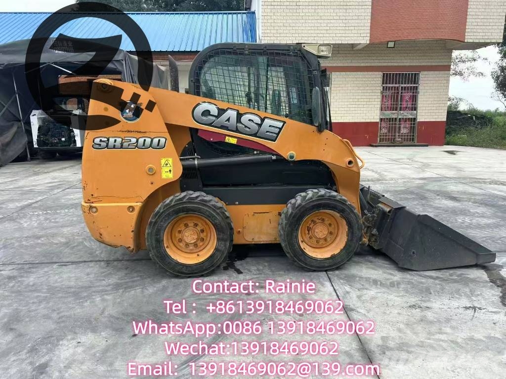 CASE SR 200 Skid steer mini nakladalci