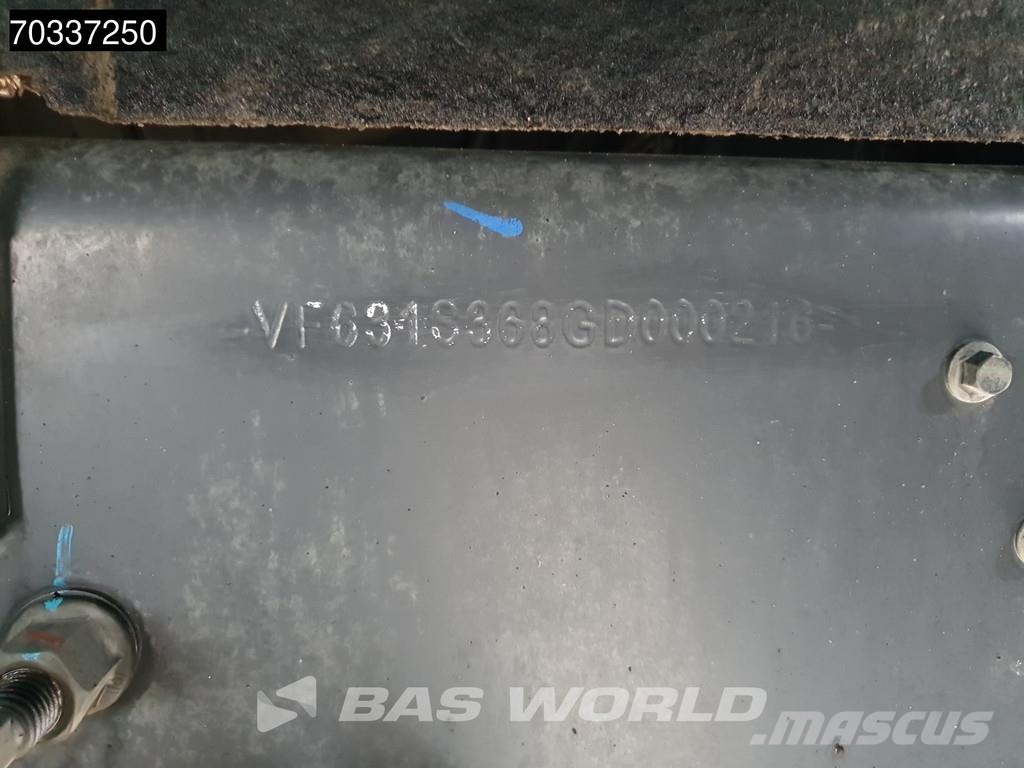 Renault K 520 8X4 18m3 tipper Full Steel Big-Axle Retarder Sora- ja kippiautot