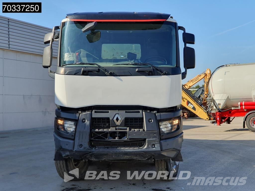 Renault K 520 8X4 18m3 tipper Full Steel Big-Axle Retarder Sora- ja kippiautot