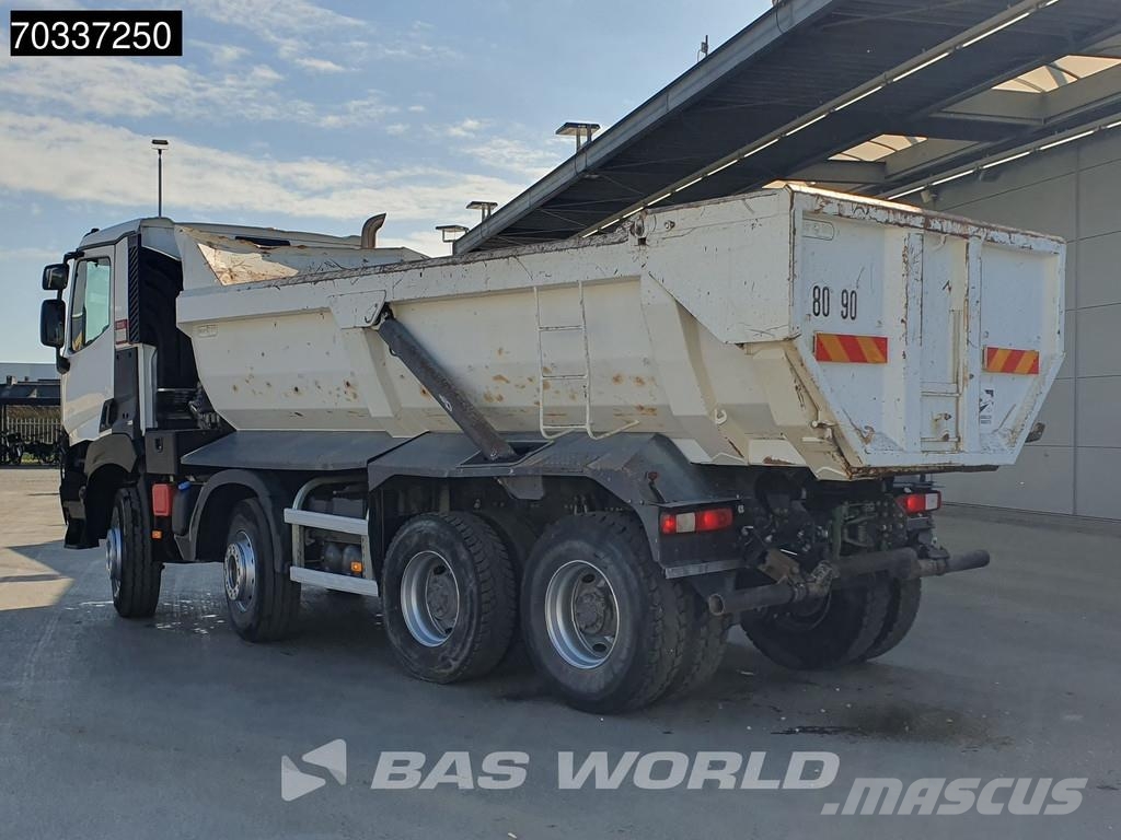 Renault K 520 8X4 18m3 tipper Full Steel Big-Axle Retarder Sora- ja kippiautot